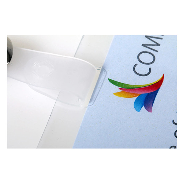 Name badge with clamp | 90 x 60mm | Europel 24-pack 226973 - 2