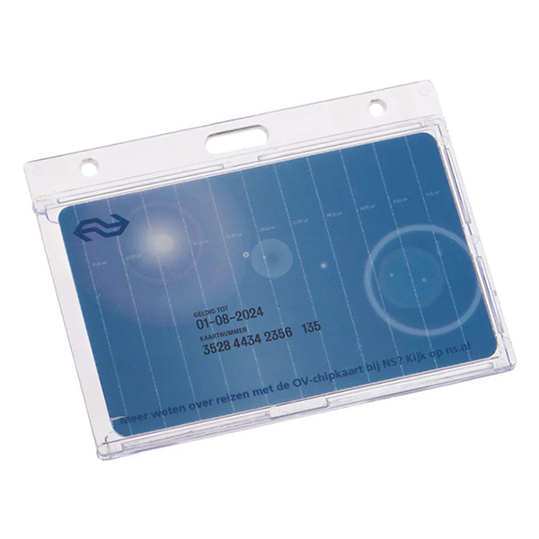 Name badge without textile cord | 85 x 54mm | Europel 10-pack 226978 - 2