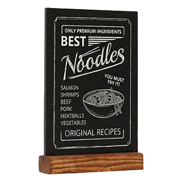 Europel natural finish A5 table model chalkboard 356272 226936 - 2