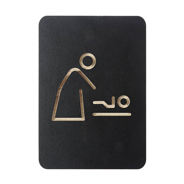 Europel pictogram 'baby changing' sign 227003 - 1