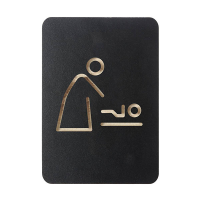 Europel pictogram 'baby changing' sign 227003