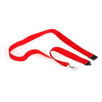 Europel red textile cord with carabiner (10-pack) 121276 226967