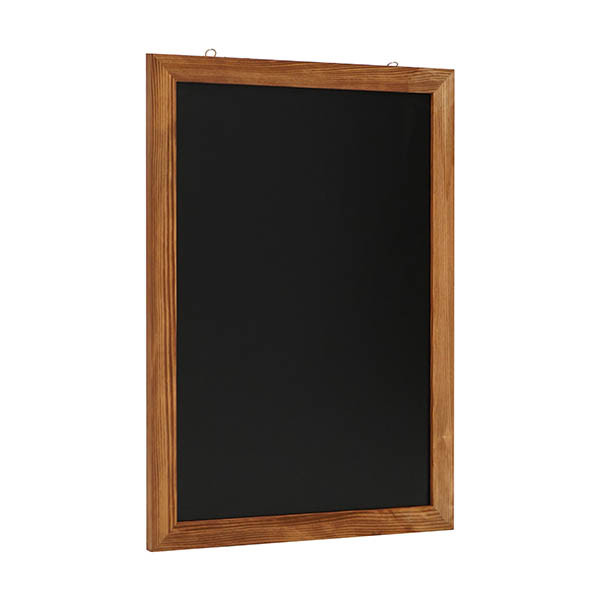 Europel wall natural chalkboard with frame, 50 x 70cm 226989 - 1