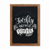 Europel wall natural chalkboard with frame, 50 x 70cm 226989 - 3