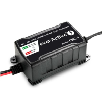 EverActive CBC-1 battery/trickle charger for Lead, AGM, Gel, Start-Stop (6–12 V, 1 A)  ATE00087