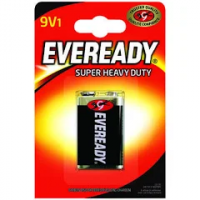 Eveready 6F22BIUP Super Heavy Duty 9V battery 6F22BIUP 500756