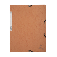 Elastomer folder A4 (3-flap) | tabac cardboard | Exacompta 404029