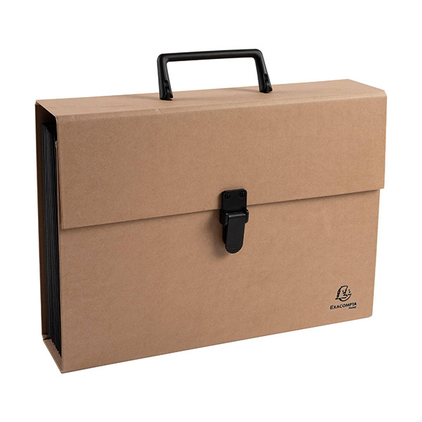 Project folder (18 tabs) | A4 | Exacompta Eterneco brown 404093 - 1