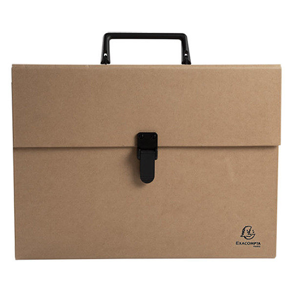 Project folder (18 tabs) | A4 | Exacompta Eterneco brown 404093 - 2