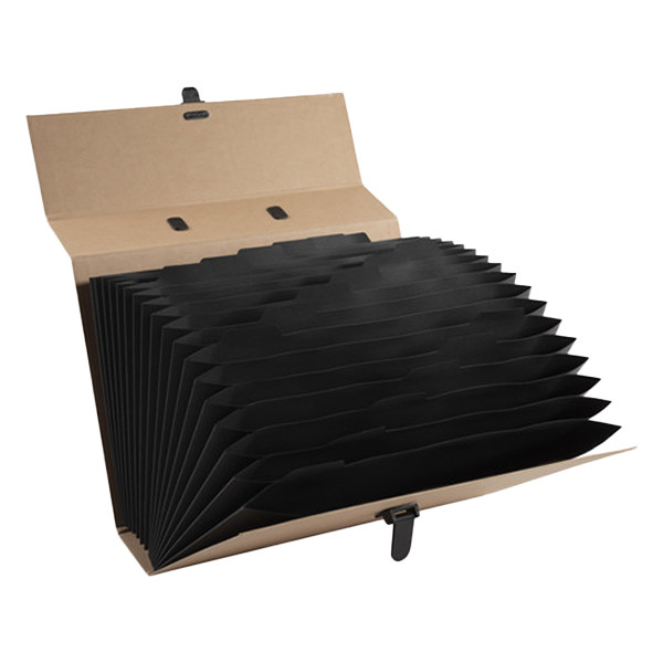 Project folder (18 tabs) | A4 | Exacompta Eterneco brown 404093 - 4