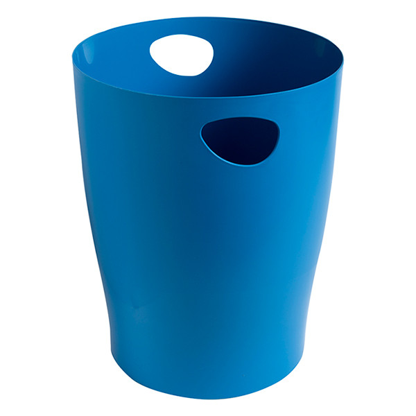 Wastepaper bin (15L) | Exacompta Bee Blue turquoise 404174 - 1