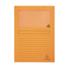 Exacompta orange A4 window folder (100-pack) 404441 - 1