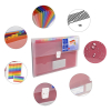 Exacompta transparent project folder (13 compartments) 55298E 404013 - 6