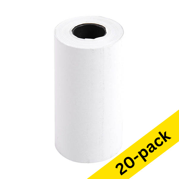 Exacompta white thermo cash register roll, 57mm x 30mm x 12mm (20-pack) 407295 - 1