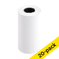 Exacompta white thermo cash register roll, 57mm x 30mm x 12mm (20-pack) 407295