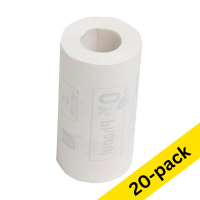 Exacompta white thermo cash register roll, 57mm x 30mm x 8mm (20-pack) 407293