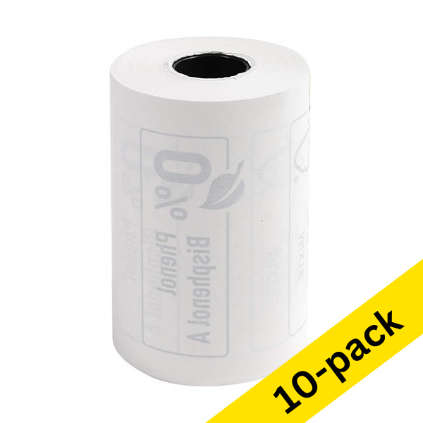 Exacompta white thermo cash register roll, 57mm x 46mm x 12mm (10-pack) 407294 - 1