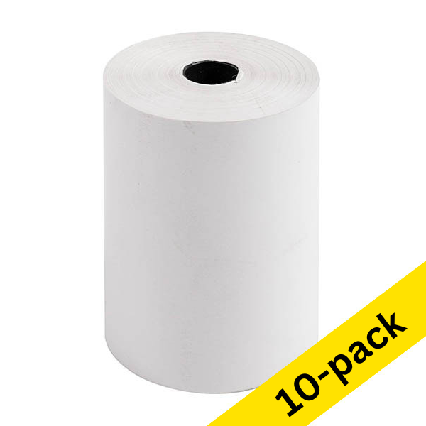 Exacompta white thermo cash register roll, 76mm x 70mm x 12mm (10-pack) 407296 - 1