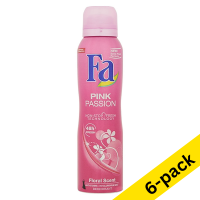 Fa Pink Passion deodorant spray, 150ml (6-pack) SFA06178