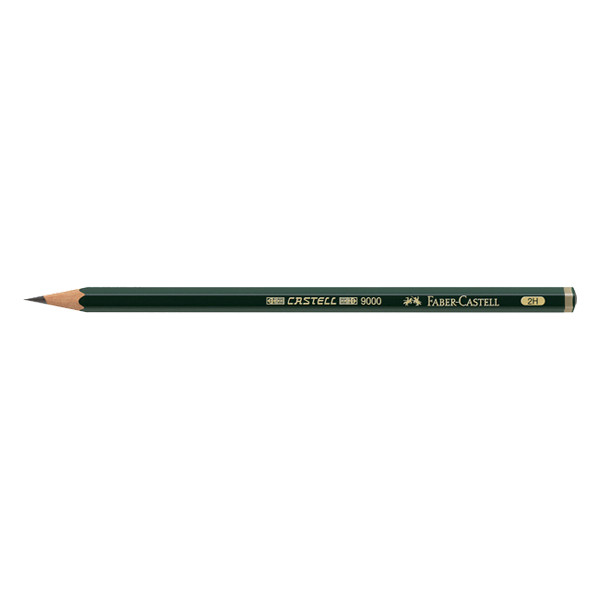 Faber-Castell 9000 pencil (2H) FC-119012 220207 - 1