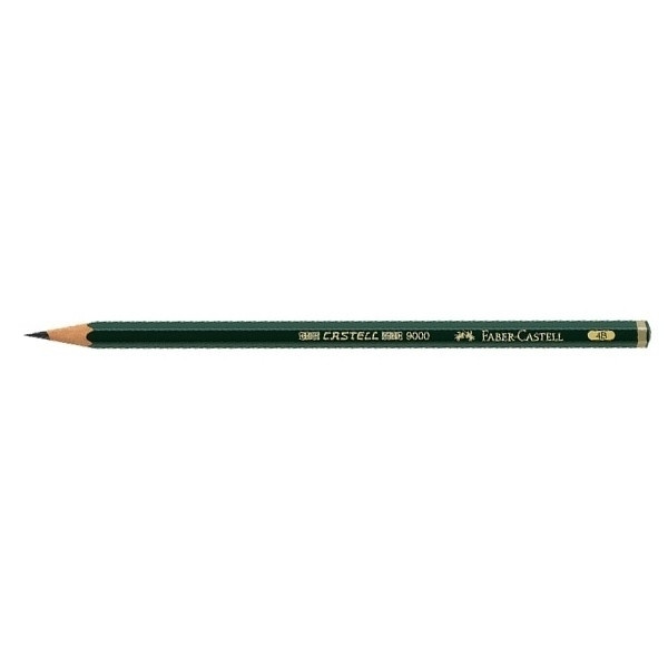Faber-Castell 9000 pencil (4B) FC-119004 220068 - 1