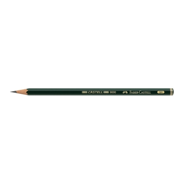 Faber-Castell 9000 pencil (5H) 119015 220067 - 1