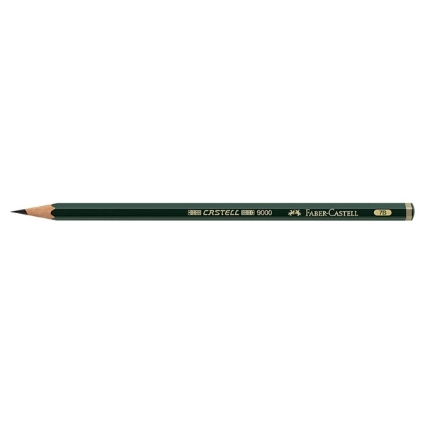Faber-Castell 9000 pencil (7B) FC-119007 220077 - 1