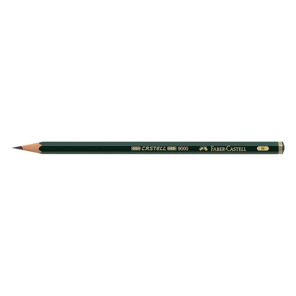 Faber-Castell 9000 pencil (H) FC-119011 220206 - 1
