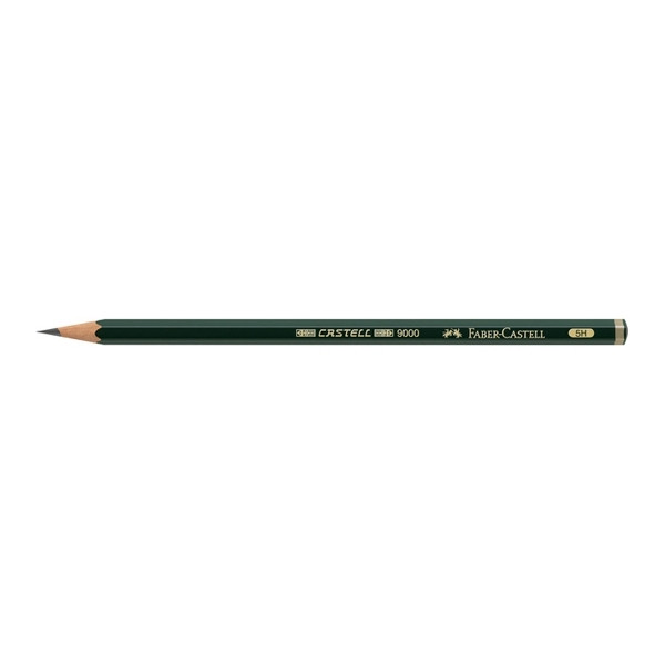 Faber-Castell Aanbieding: 12x Faber-Castell 9000 potlood (5H)  240030 - 1