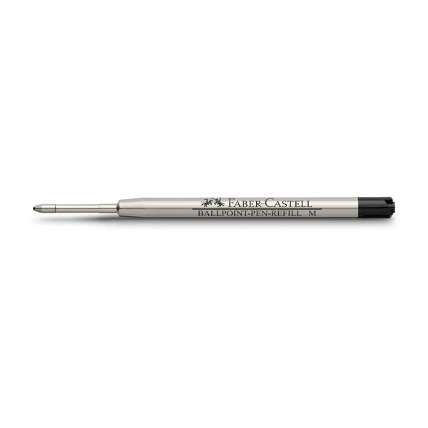 Ballpoint pen refill | medium black | Faber-Castell 220167 - 1