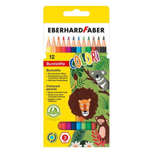 Colouring pencils | Eberhard Faber Classic | 12-pack 220044 - 1