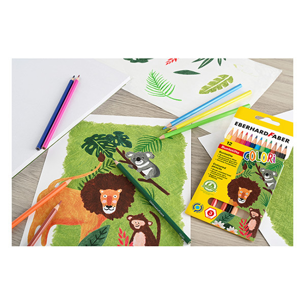 Colouring pencils | Eberhard Faber Classic | 12-pack 220044 - 2