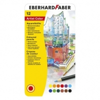 Faber-Castell Eberhard Faber coloured watercolour pencils (12-pack) EF-516013 220125
