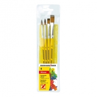 Eberhard Faber synthetic brush set (4-pack)
