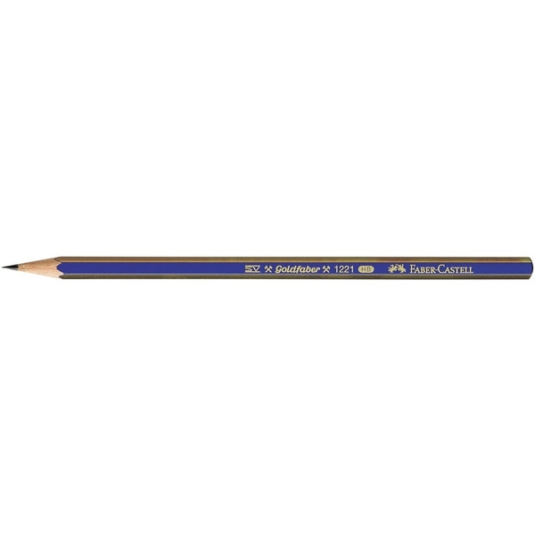 Faber-Castell GoldFaber 1221 pencil (HB) FC-112500 220004 - 1