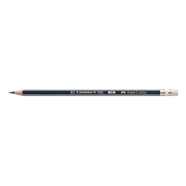 Faber-Castell Goldfaber 1222 pencil with eraser (HB) FC-116800 220055 - 1