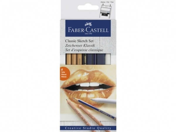 Faber-Castell Goldfaber Classic drawing set (6-pack) FC-114004 220088 - 1
