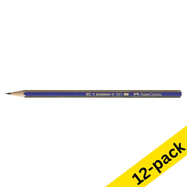 Faber-Castell Goldfaber pencil (3H) (12-pack) 240044 - 1