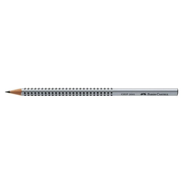 Faber-Castell Grip 2001 pencil (H) (12-pack) 240050 - 1
