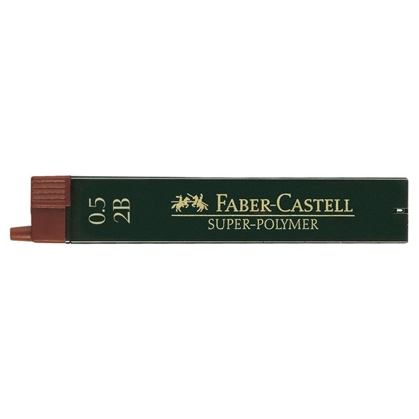 Mechanical pencil refill 2B | 0.5mm | Faber-Castell | 12-pack 220104 - 1