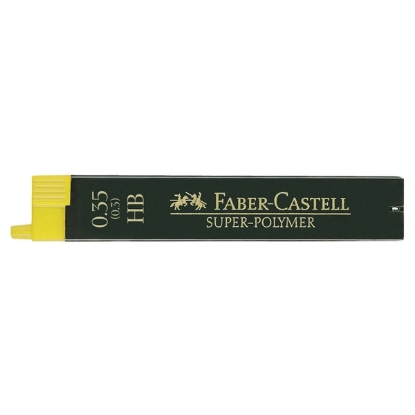 Mechanical pencil refill HB | 0.35mm | Faber-Castell | 12-pack 220102 - 1