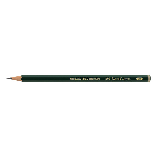 Pencil (3H) | Faber-Castell 9000 | 12-pack 220218 - 1