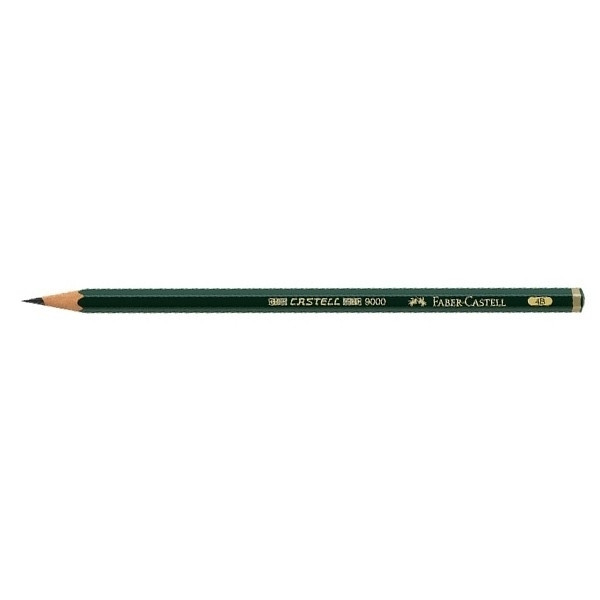 Pencil (4B) | Faber-Castell 9000 | 12-pack 240029 - 1