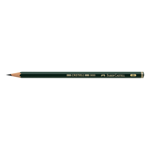 Pencil (5B) | Faber-Castell 9000 pencil | 12-pack 220211 - 1