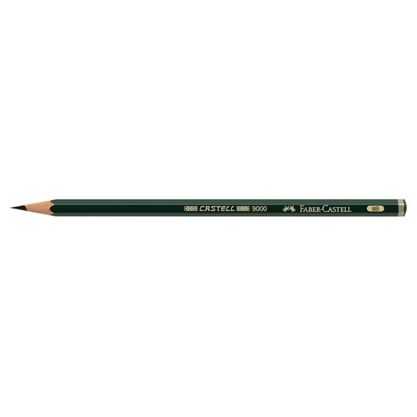 Pencil (8B) | Faber-Castell 9000 | 12-pack 240033 - 1