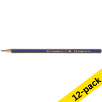 Pencil (B) | Faber-Castell Goldfaber 1221 | 12-pack