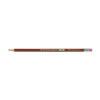 Pencil (B) with eraser | Faber-Castell Design | 12-pack 240034