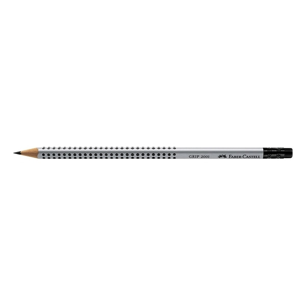 Pencil (HB) with eraser | Faber-Castell Grip 220056 - 1