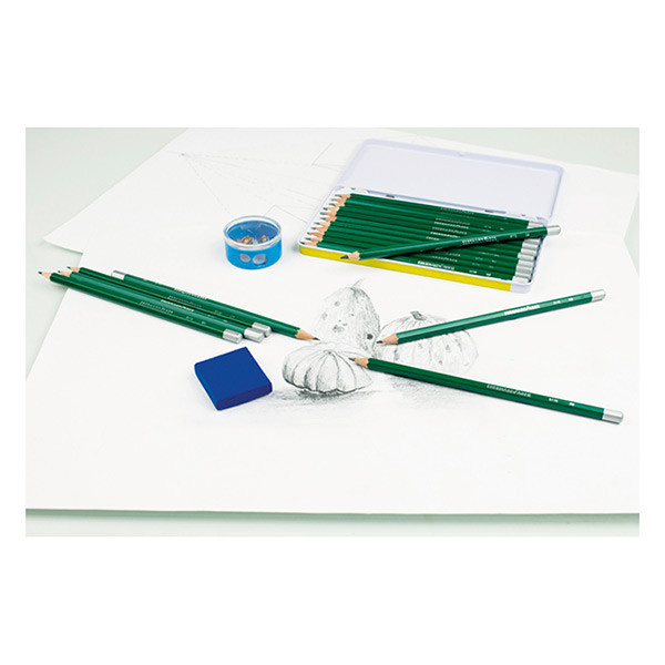 Pencils in tin case | Eberhard Faber Artist | 12-pack 220186 - 3