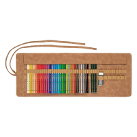 Faber-Castell Polychromos colour and graphite pencils in roll-up case with eraser (30-pack) FC-110030 220193